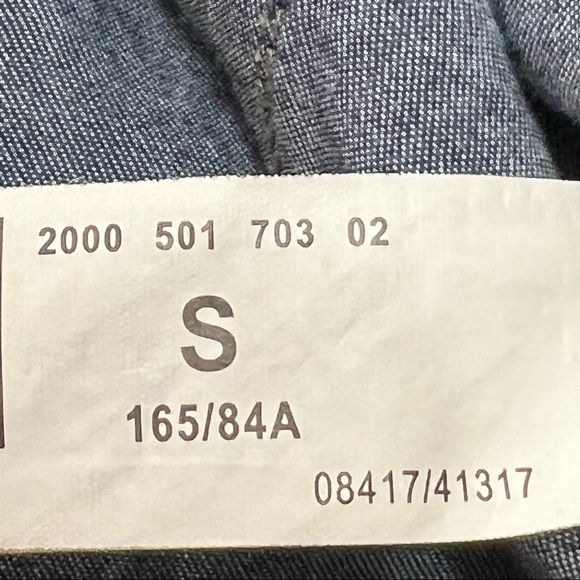 Strativarious ASOS Chambray Denim Pearl Snap Button Front Shirt - Picture 11 of 13